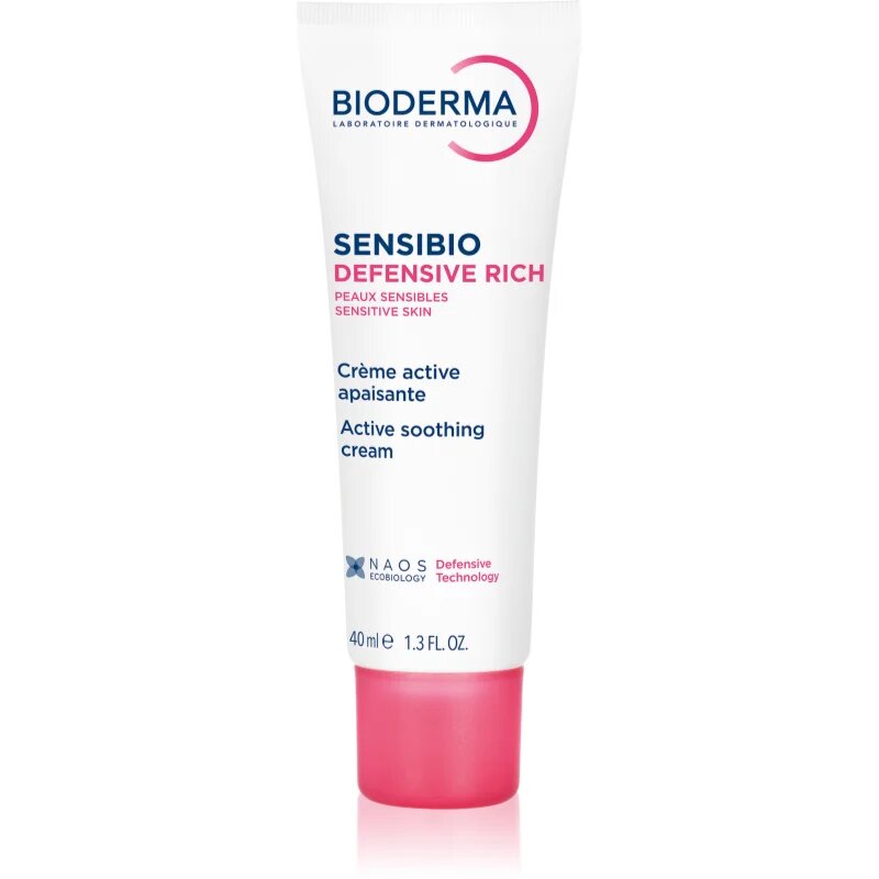 Bioderma Sensibio Defensive Rich pomirjujoča krema 40 ml