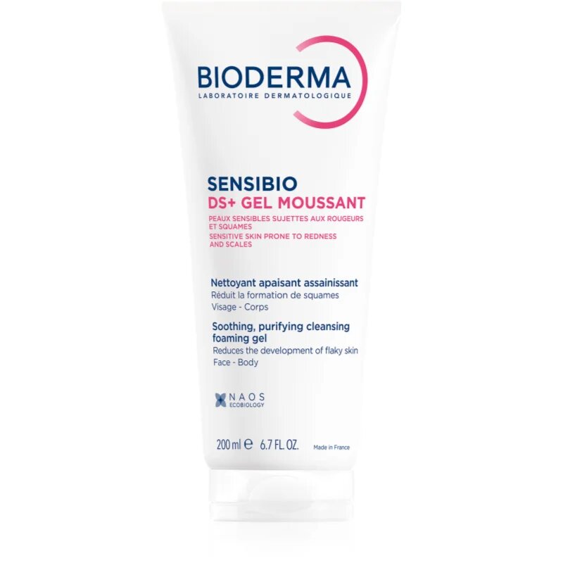Bioderma Sensibio DS+ Gel Moussant čistilni gel za občutljivo kožo 200 ml