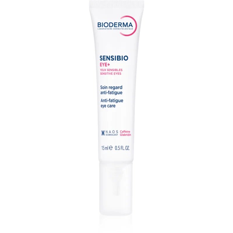 Bioderma Sensibio Eye+ gelasta krema za predel okoli oči proti znakom utrujenosti 15 ml