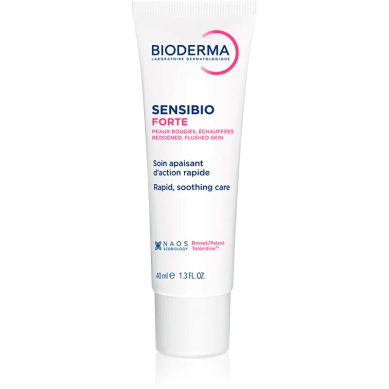 Bioderma Sensibio Forte vlažilna in pomirjujoča krema za občutljivo kožo nagnjeno k rdečici 40 ml