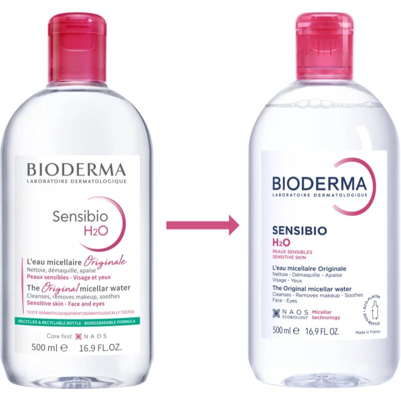 Bioderma Sensibio H2O micelarna voda za občutljivo kožo 500 ml