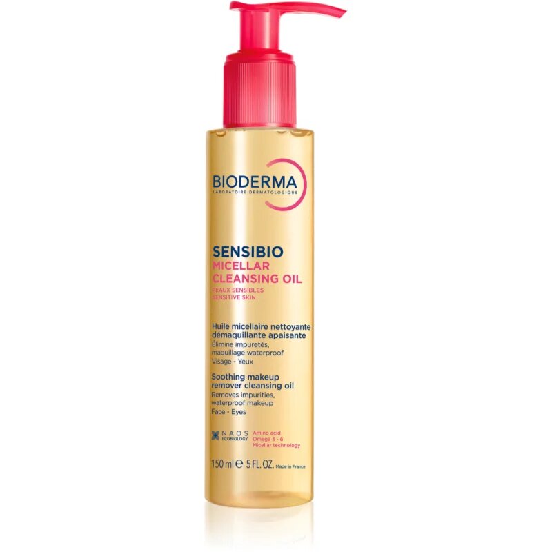 Bioderma Sensibio Micellar Cleansing Oil čistilno olje za odstranjevanje ličil 150 ml