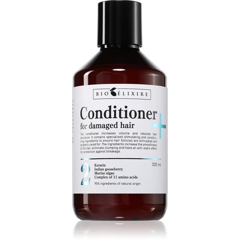 Bioélixire For Damaged Hair vlažilni in hranilni balzam za poškodovane lase 300 ml