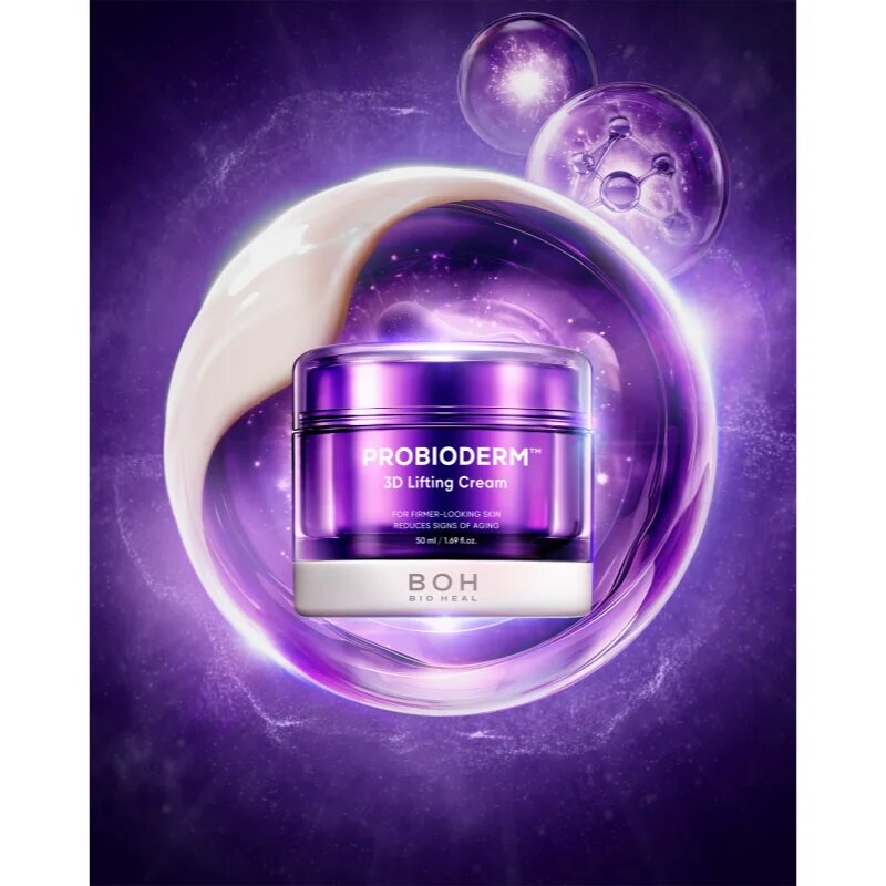 BIOHEAL BOH Probioderm 3D Lifting Cream globinsko vlažilna krema za učvrstitev in lifting obraza 50 ml