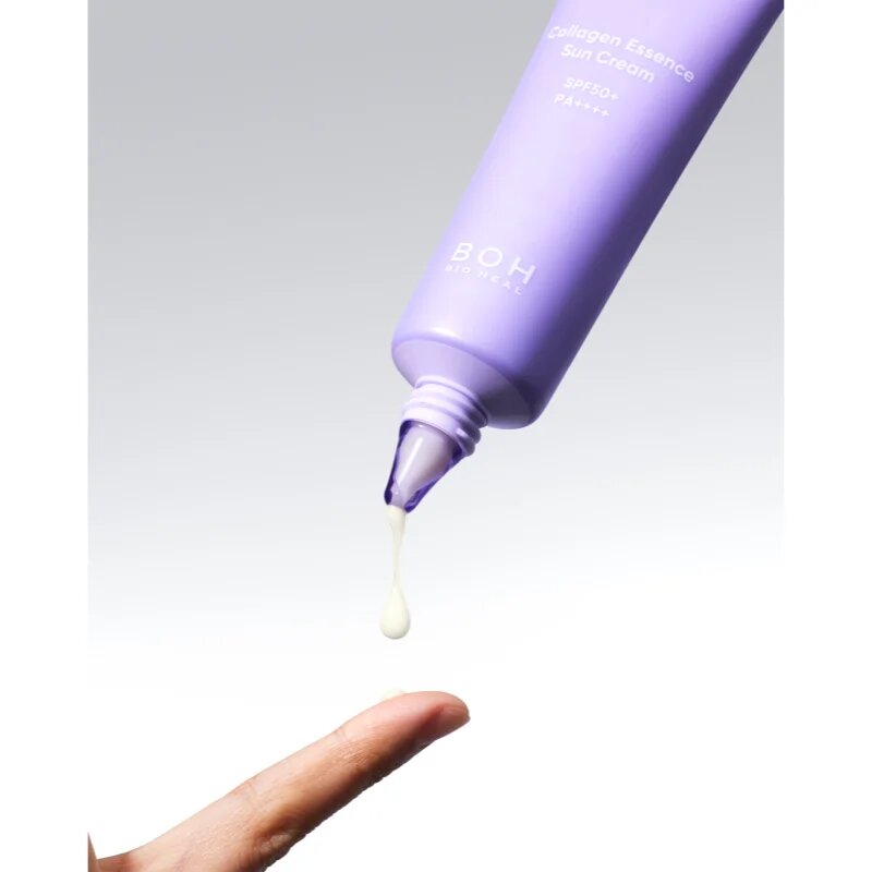 BIOHEAL BOH Probioderm Collagen Essence Sun Cream krema za sončenje za obraz proti gubam SPF 50+ 50 ml