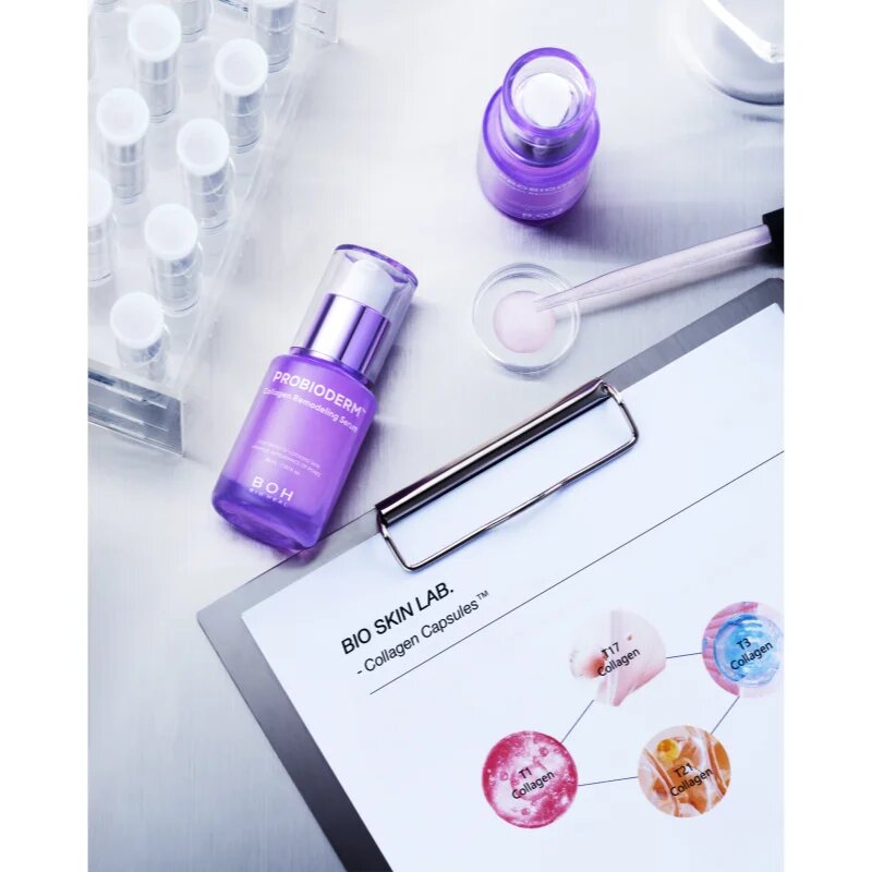 BIOHEAL BOH Probioderm Collagen Remodeling Serum vlažilni serum proti gubam povečujoč prožnost kože 30 ml