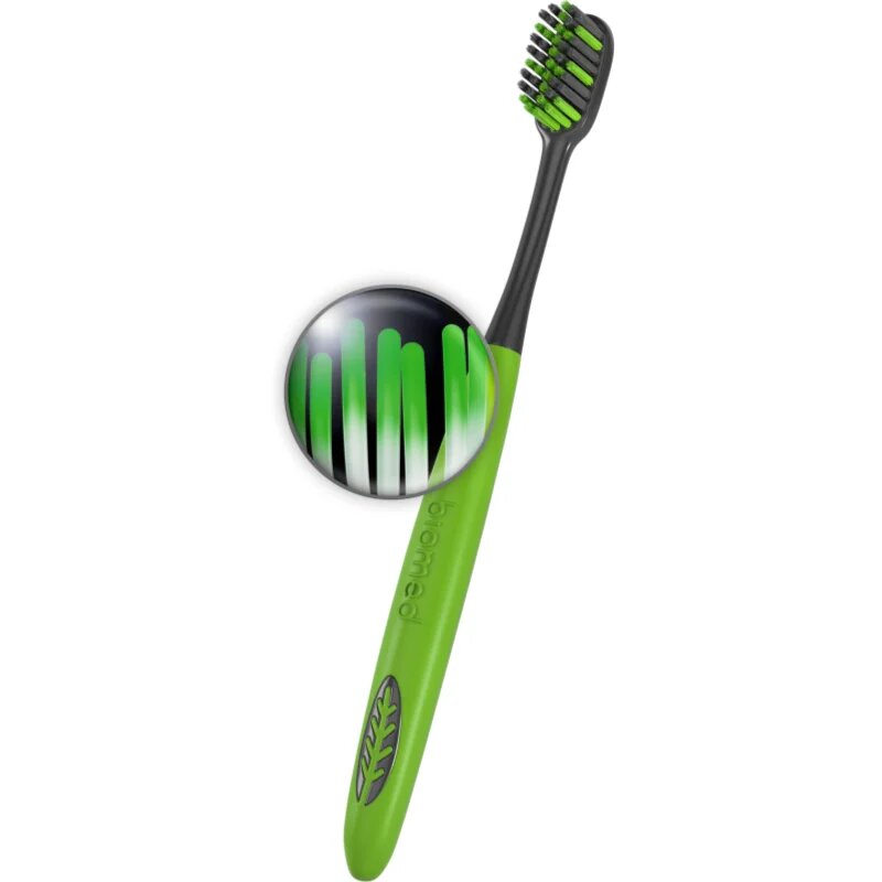 Biomed Black Charcoal zobne ščetke medium 3 kos