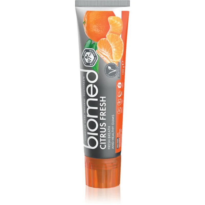 Biomed Citrus Fresh Zobna pasta za zaščito dlesni 100 g
