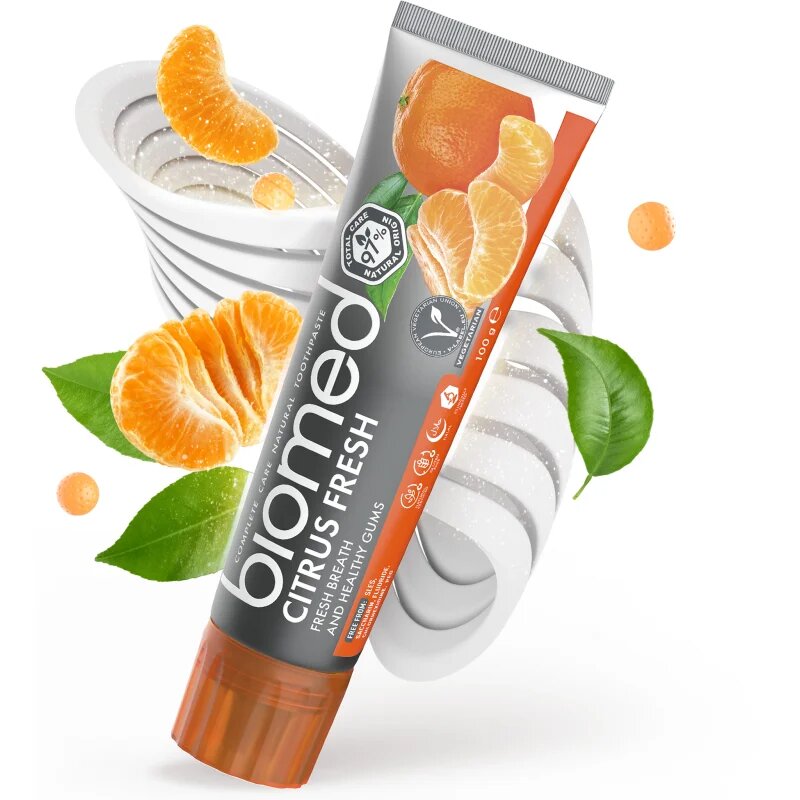 Biomed Citrus Fresh Zobna pasta za zaščito dlesni 100 g