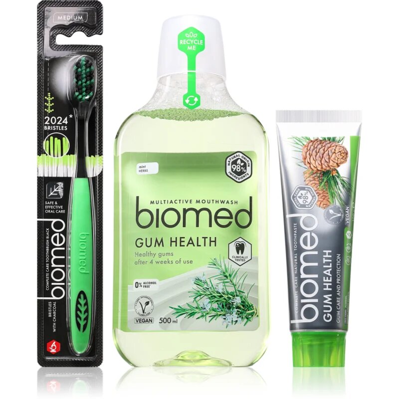 Biomed Gum Health Set set zobne nege za občutljive dlesni