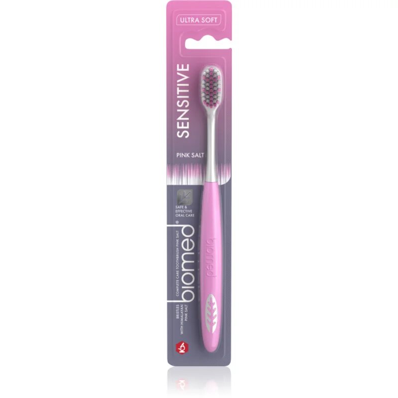 Biomed Pink Salt zobna ščetka 1 kos