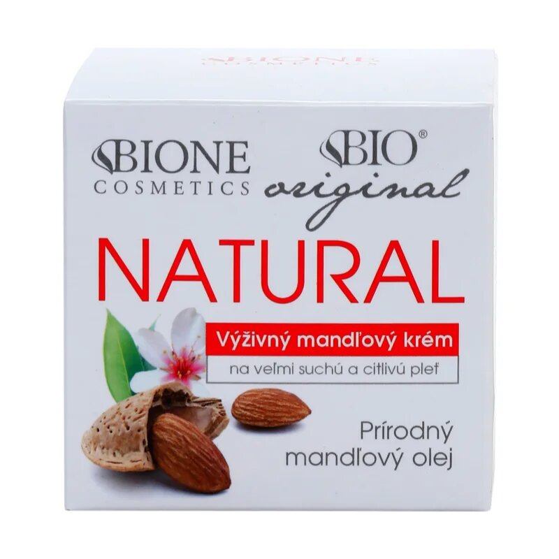 Bione Cosmetics Almonds ekstra hranilna krema za zelo suho in občutljivo kožo 51 ml