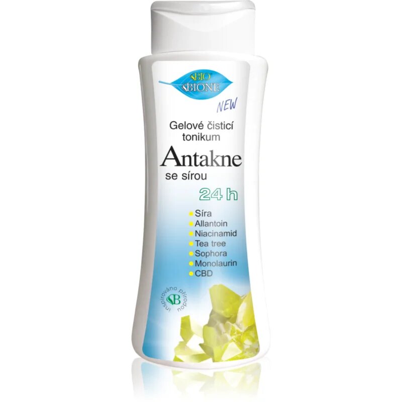 Bione Cosmetics Antakne čistilni tonik za obraz z žveplom 255 ml
