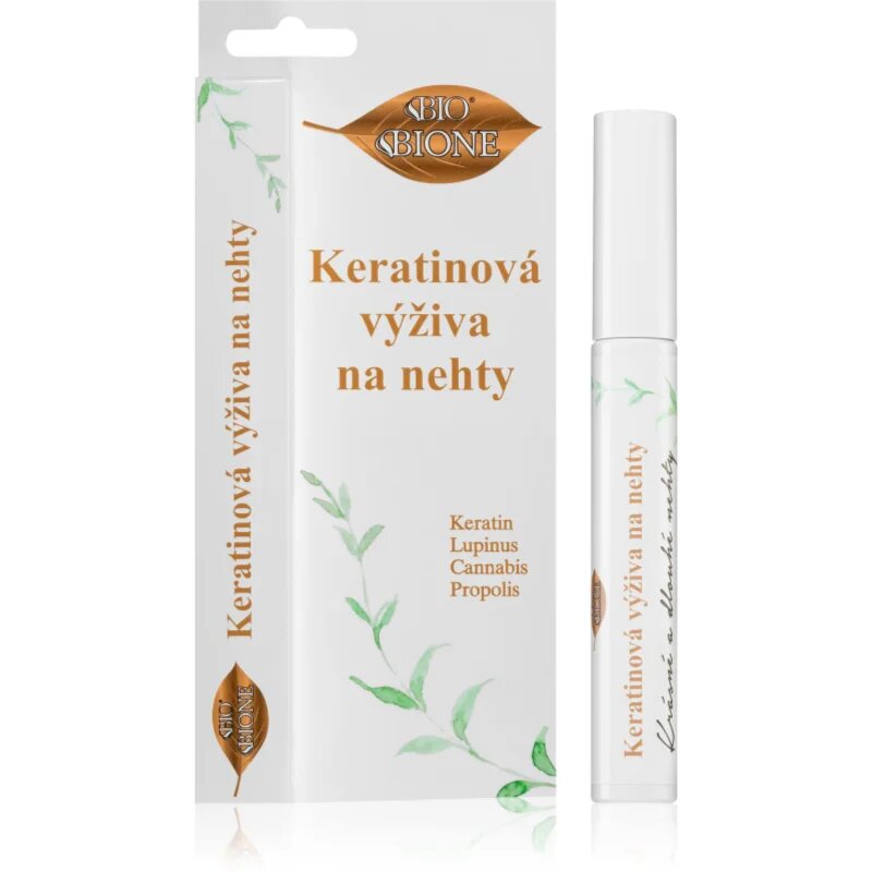 Bione Cosmetics Bio keratinska nega za oslabljene nohte 7 ml