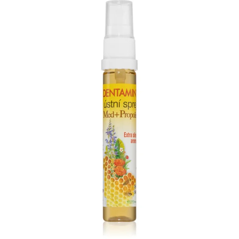 Bione Cosmetics Dentamint Honey + Propolis ustno pršilo 27 ml