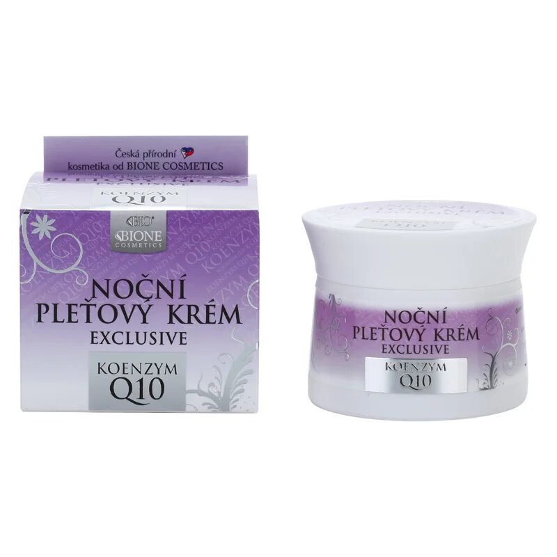 Bione Cosmetics Exclusive Q10 nočna krema za obraz 51 ml