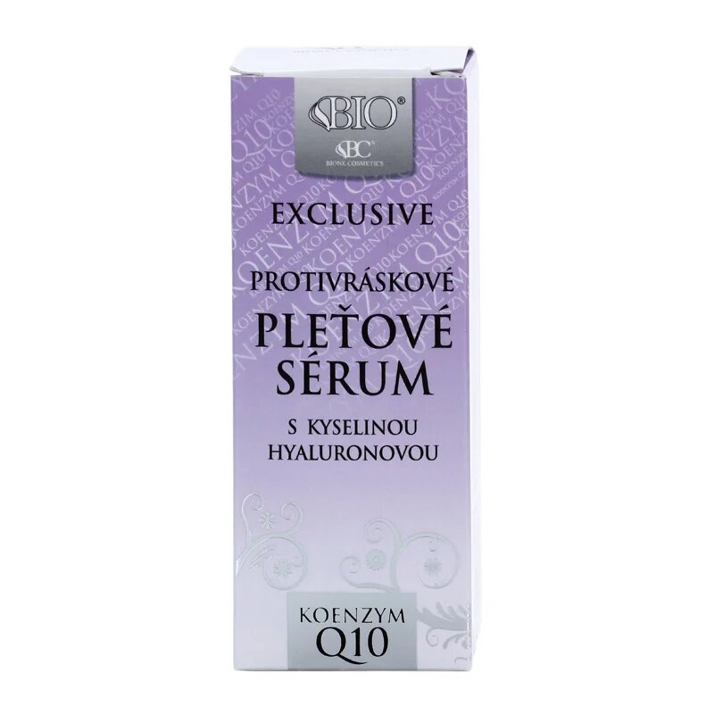 Bione Cosmetics Exclusive Q10 serum proti gubam s hialuronsko kislino 40 ml