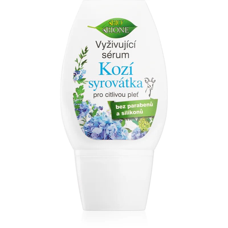 Bione Cosmetics Goat Whey hranilni serum za obnovo gostote kože za občutljivo kožo 40 ml