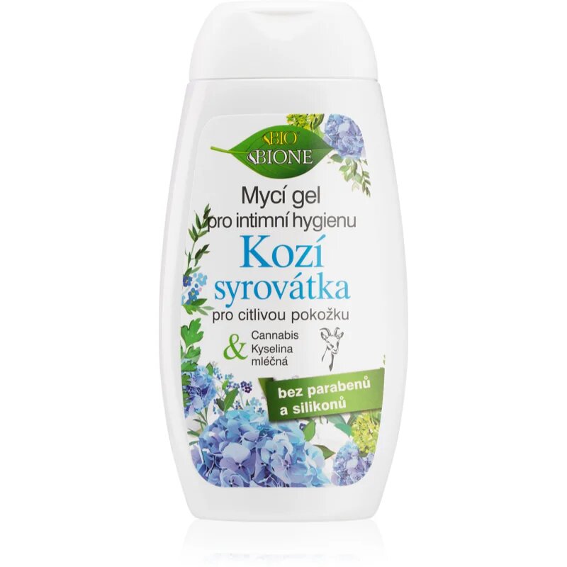 Bione Cosmetics Goat Whey ženski gel za prhanje za intimno higieno za občutljivo kožo 260 ml