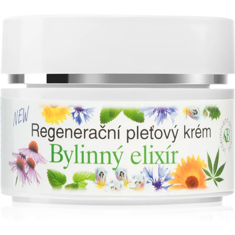 Bione Cosmetics Herbal Elixir regeneracijska krema za obraz 51 ml