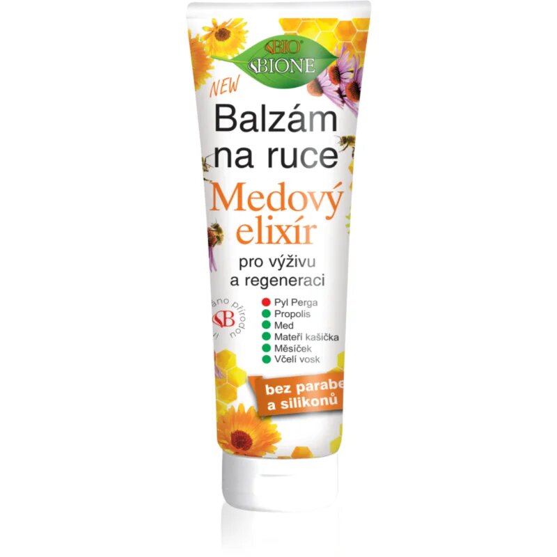 Bione Cosmetics Honey Elixir balzam za roke 205 ml
