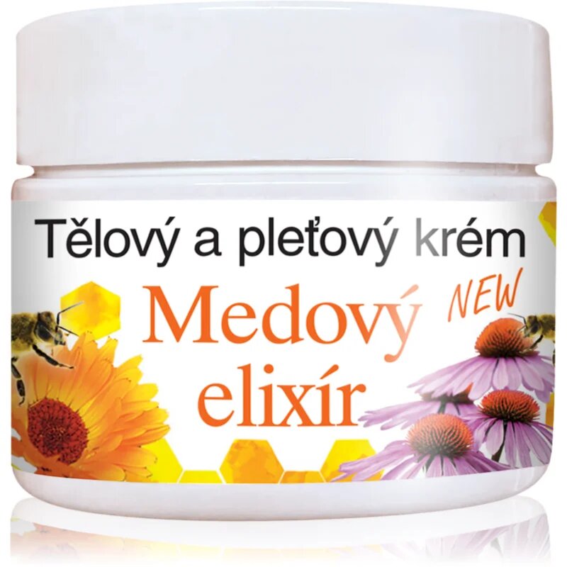 Bione Cosmetics Honey Elixir hranilna krema za telo in obraz 260 ml