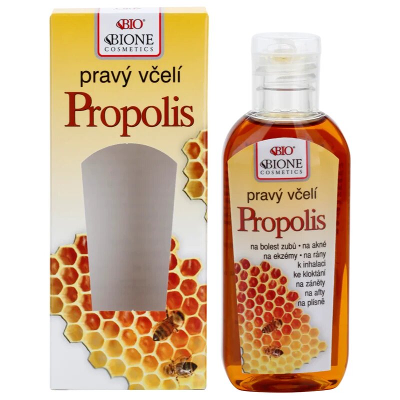 Bione Cosmetics Honey + Q10 pravi čebelji propolis 82 ml