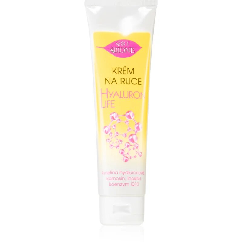 Bione Cosmetics Hyaluron Life krema za roke z regeneracijskim učinkom 100 ml