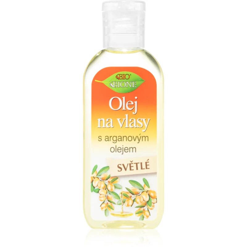 Bione Cosmetics Keratin + Argan olje za svetle odtenke las 80 ml