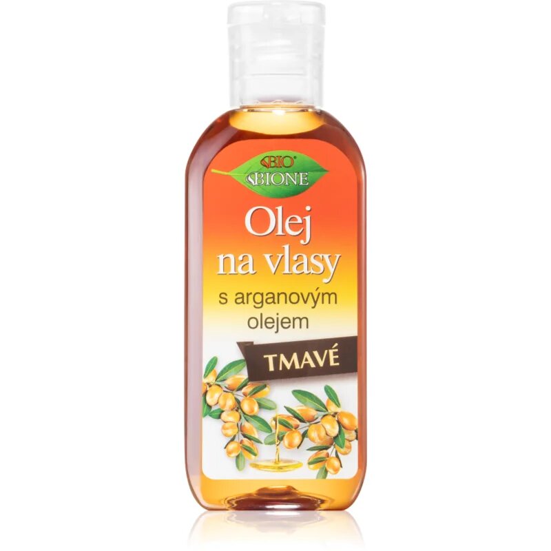 Bione Cosmetics Keratin + Argan olje za temne odtenke las 80 ml