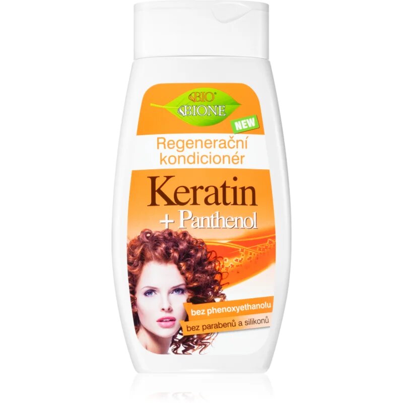 Bione Cosmetics Keratin + Panthenol regeneracijski balzam za lase 260 ml