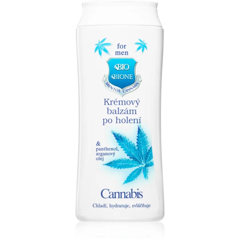 Bione Cosmetics Men Cannabis kremasti balzam za britje 200 ml