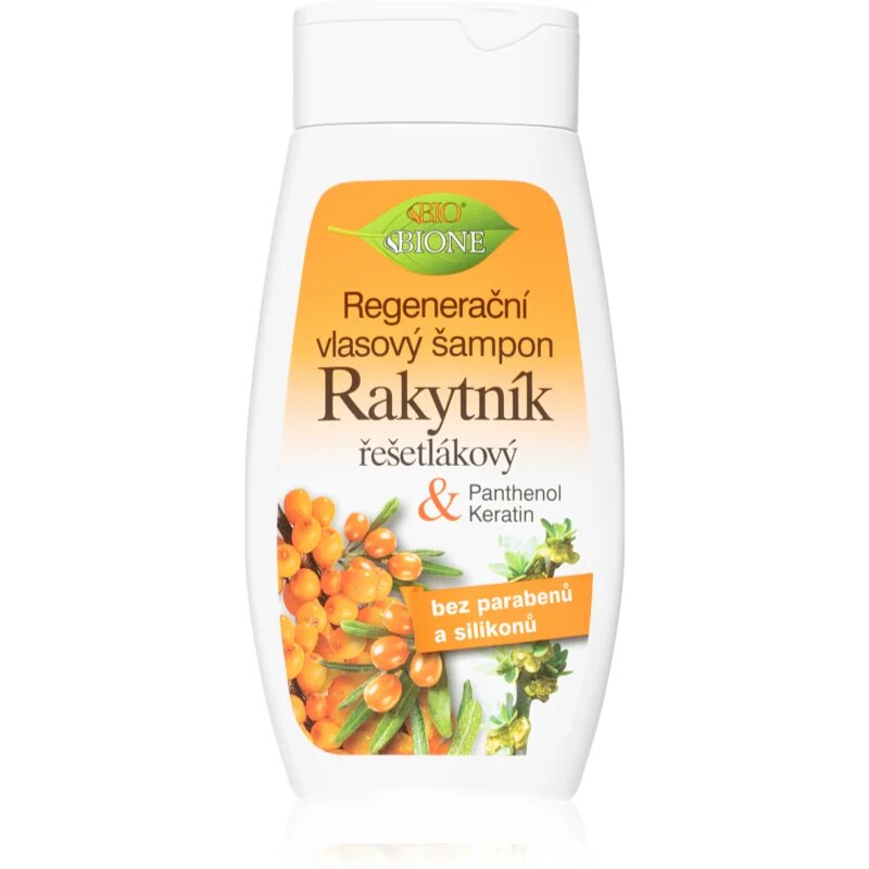 Bione Cosmetics Sea buckthorn regeneracijski šampon za lase 260 ml