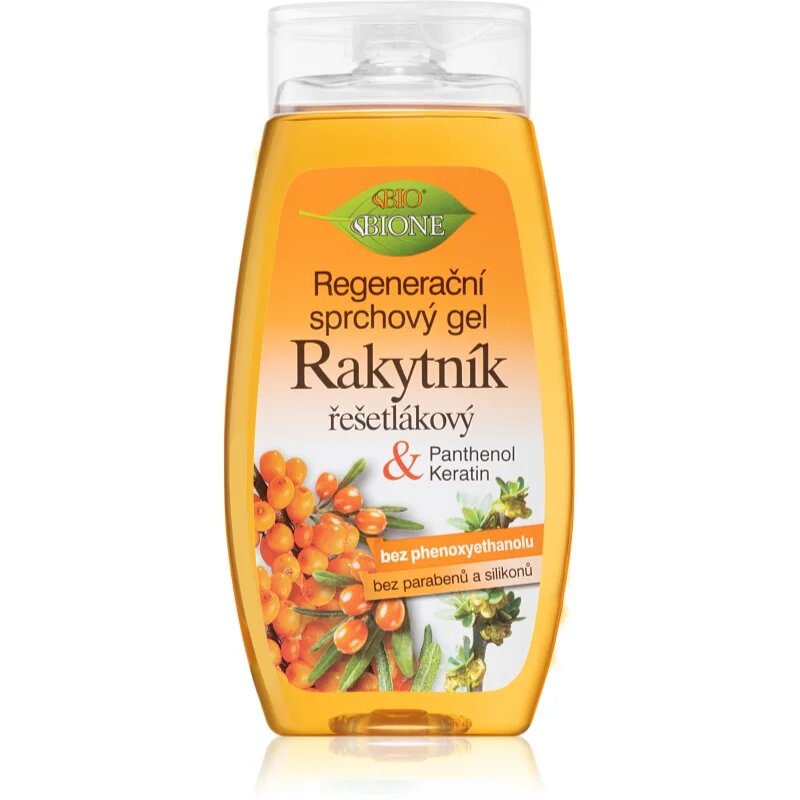 Bione Cosmetics Sea buckthorn relaksacijski gel za prhanje 260 ml