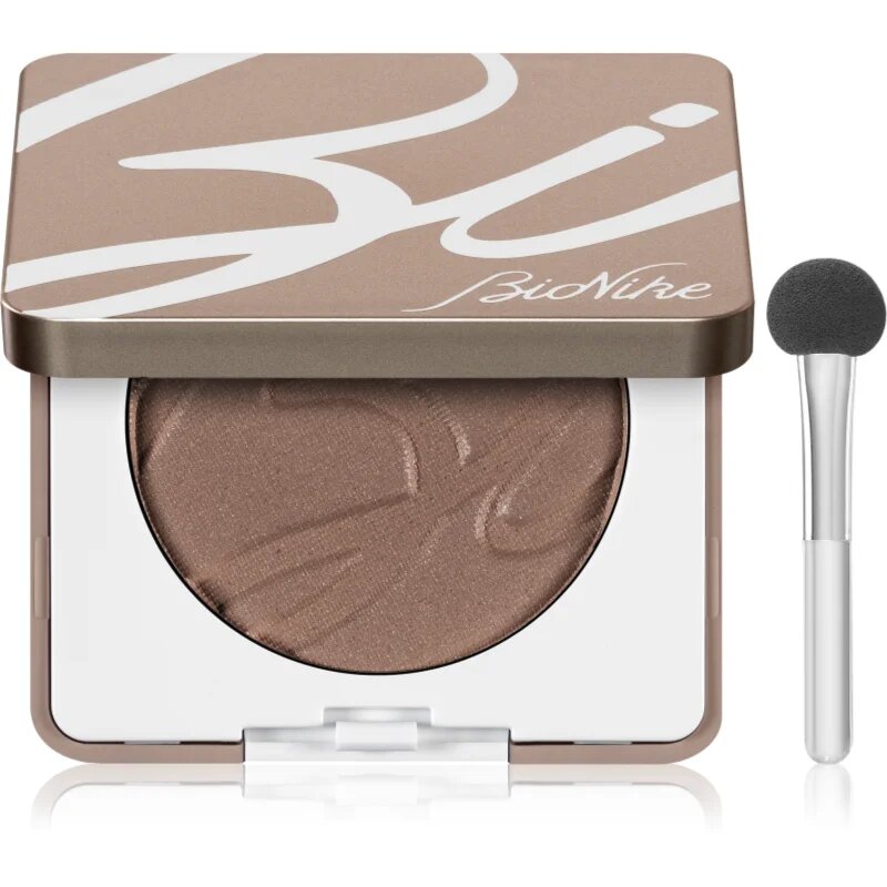 BioNike Color Silky Touch senčila za oči s satenskim učinkom za občutljive oči odtenek 411 Taupe 3 g