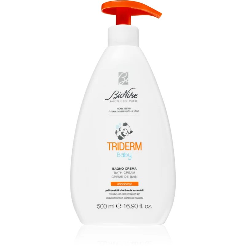 BioNike Triderm Baby negovalna krema za umivanje 500 ml