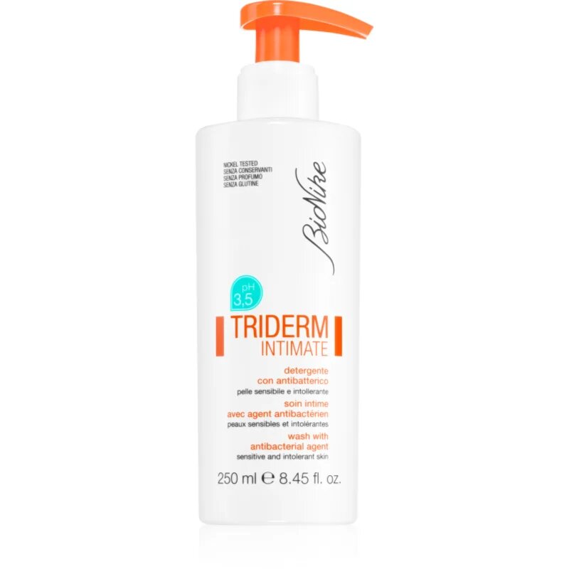 BioNike Triderm Intimate gel za intimno higieno z antibakterijskim dodatkom 250 ml