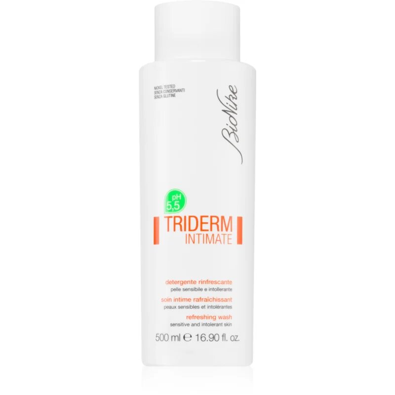 BioNike Triderm Intimate sveži gel za intimno higieno 500 ml