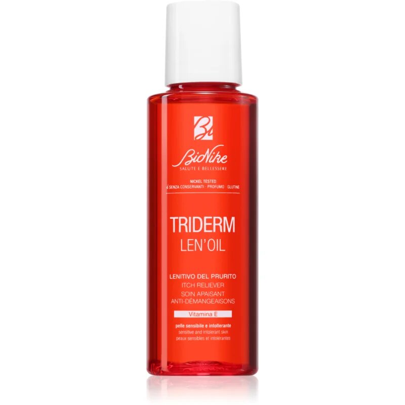 BioNike Triderm Len'oil pomirjevalno olje proti draženju in srbenju kože 100 ml