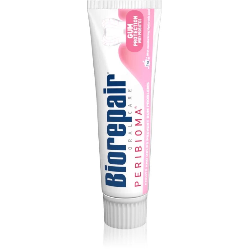 Biorepair Gum Protection Peribioma pomirjevalna zobna pasta ki podpira regeneracijo razdraženih dlesni 75 ml