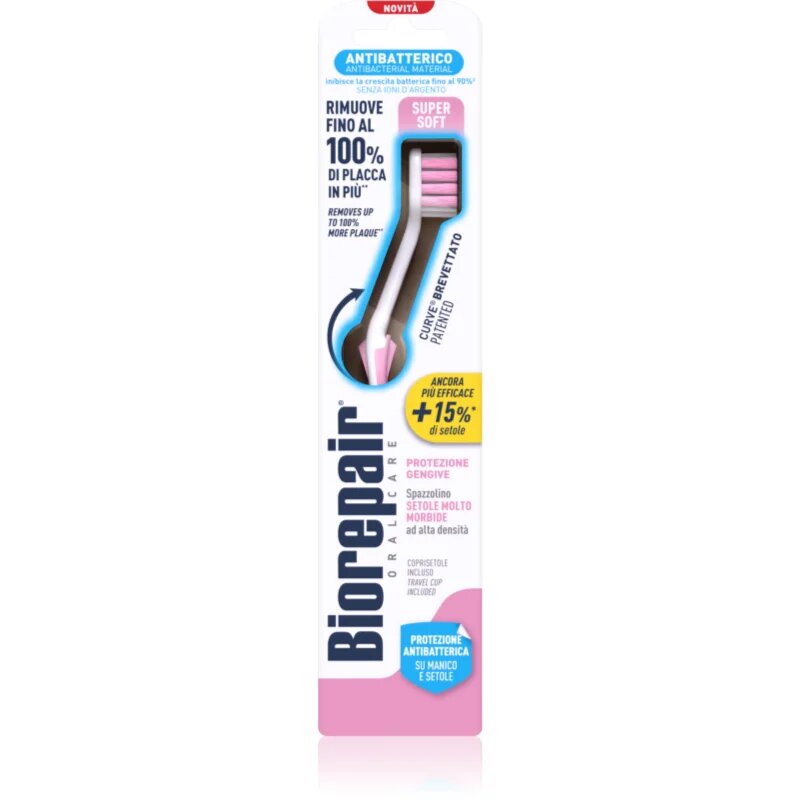 Biorepair Gums Super Soft zobna ščetka ekstra soft 1 kos