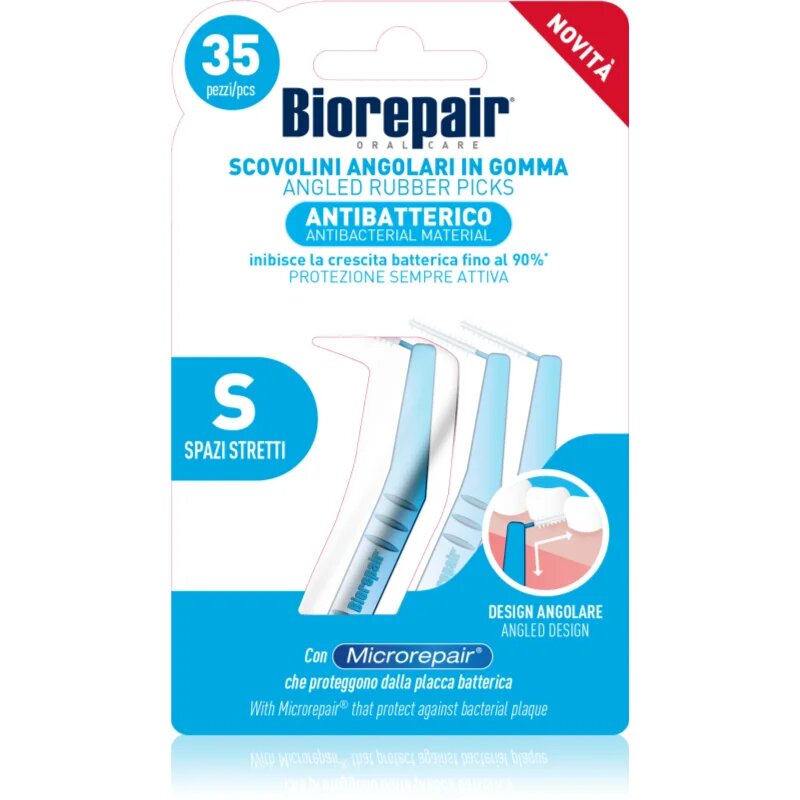 Biorepair Rubber Picks Small dentalni zobotrebci 35 kos