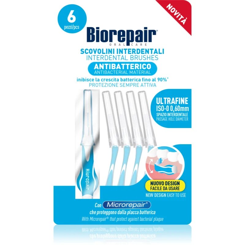 Biorepair Ultra Fine medzobne ščetke 060 mm 6 kos