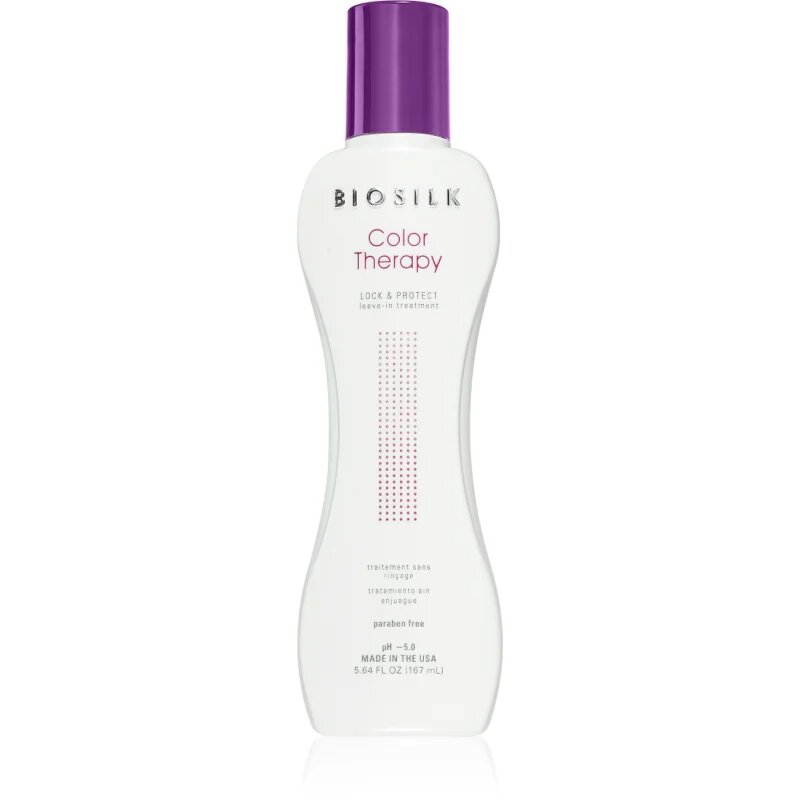 Biosilk Color Therapy Lock & Protect nega brez spiranja za barvane lase 167 ml