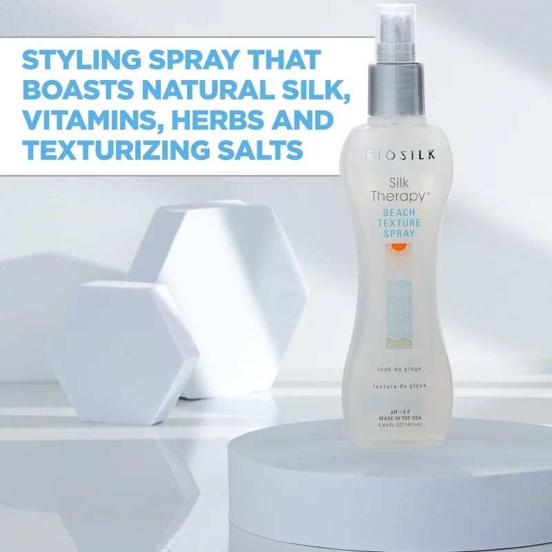 Biosilk Silk Therapy Beach Texture Spray pršilo za učinek kot s plaže 167 ml