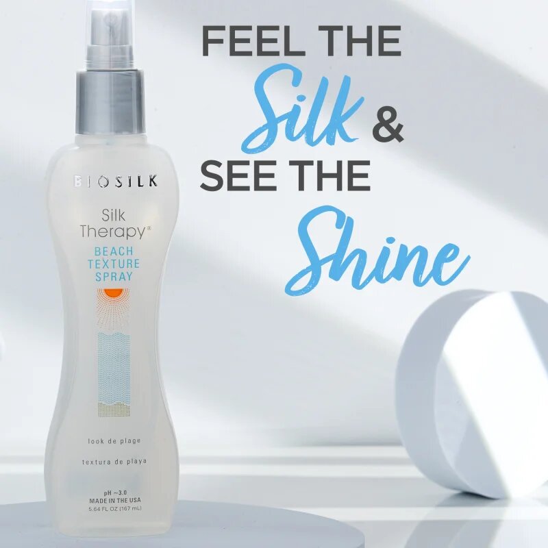 Biosilk Silk Therapy Beach Texture Spray pršilo za učinek kot s plaže 167 ml