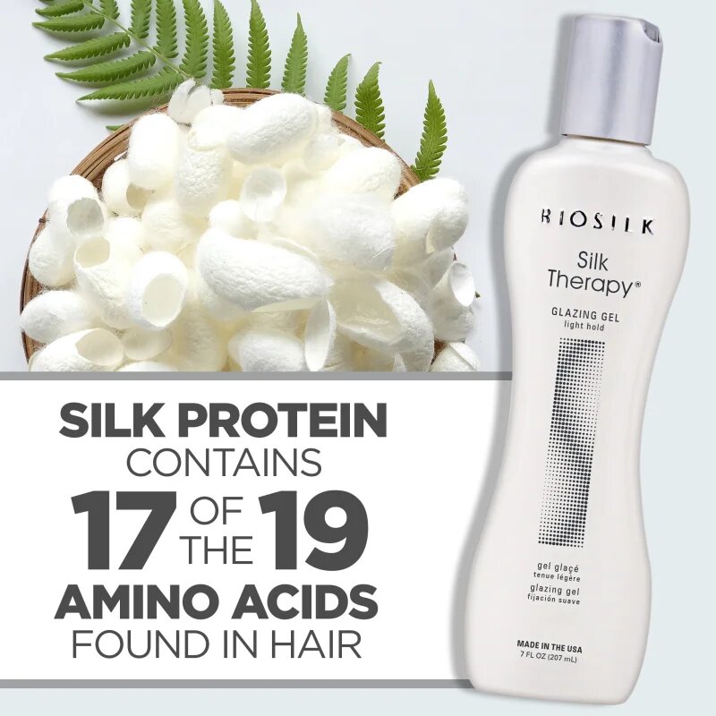 Biosilk Silk Therapy Glazing Gel oblikovalni gel s svilo 207 ml