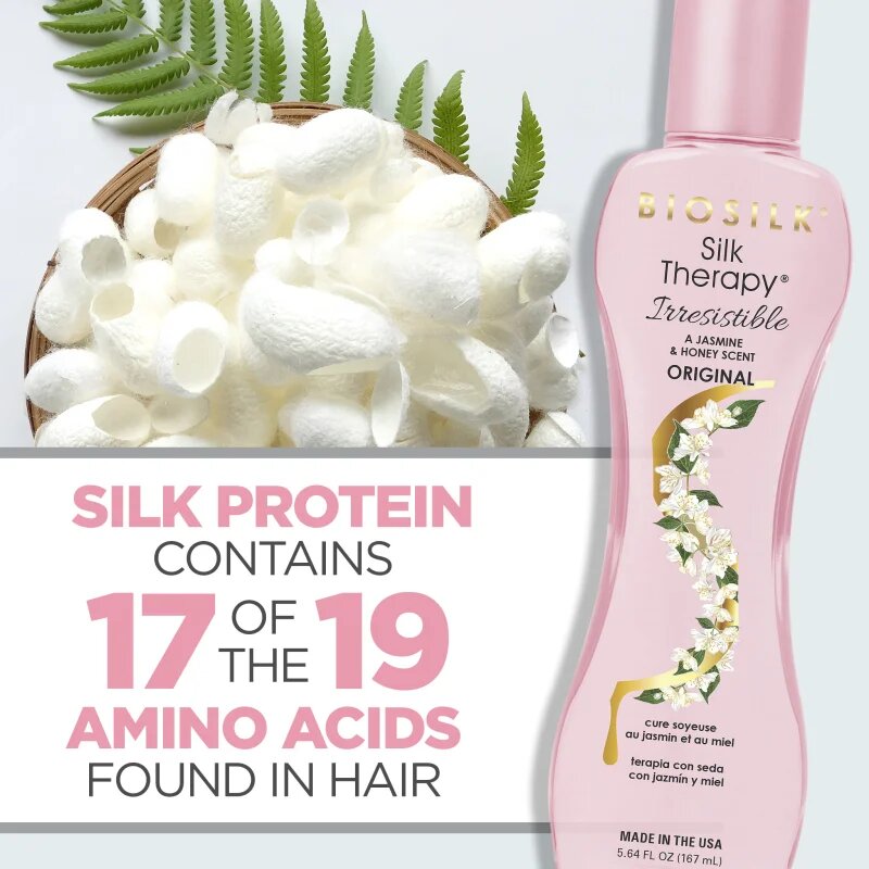 Biosilk Silk Therapy Irresistible regeneracijska nega brez spiranja s svilo 167 ml