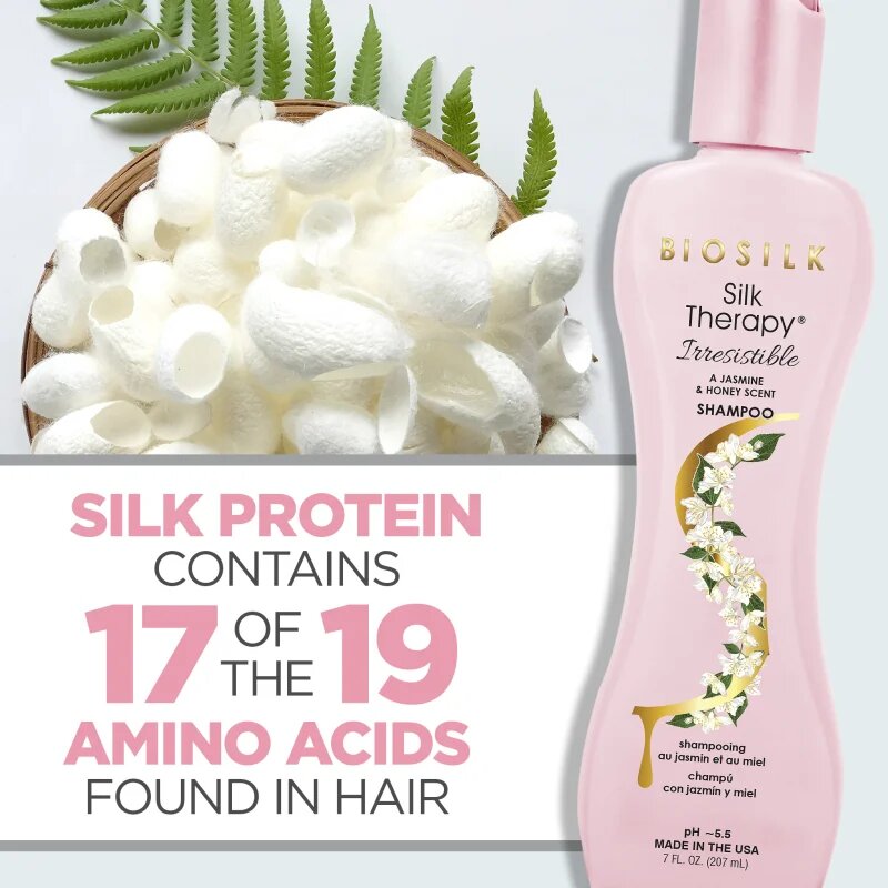 Biosilk Silk Therapy Irresistible Shampoo obnovitveni šampon s svilo 207 ml