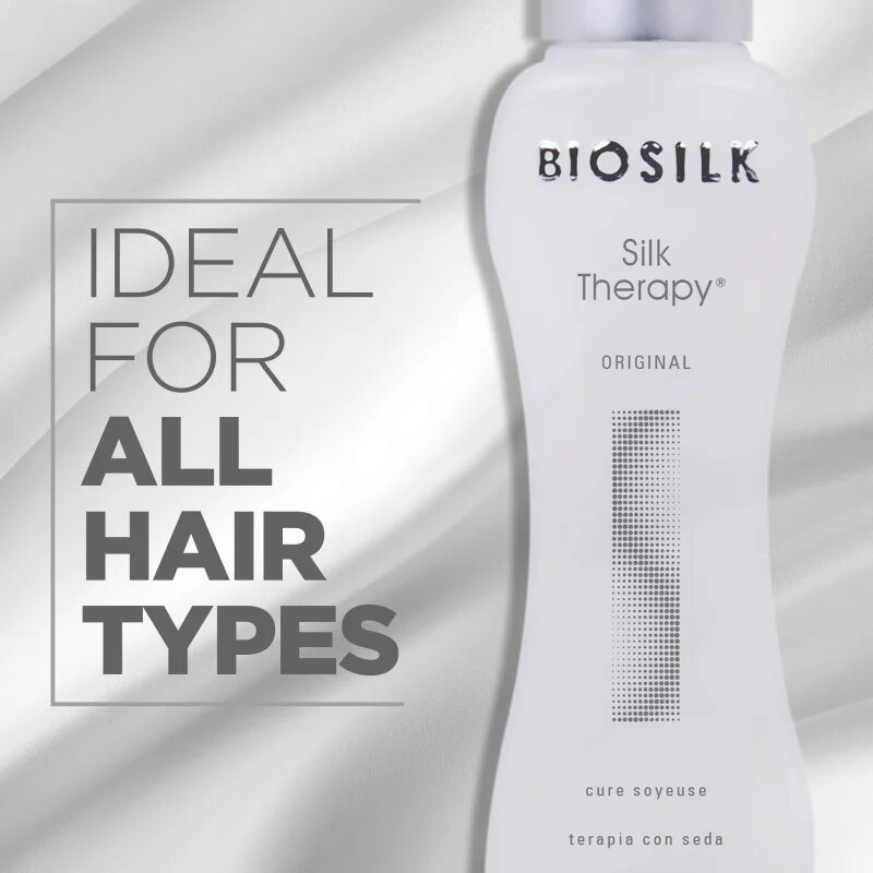 Biosilk Silk Therapy Original svilena regeneracijska nega za vse tipe las 67 ml